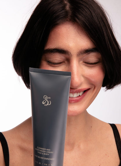 Face & Body Cleanser & Moisturizer Cream (Bundle)