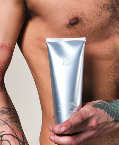 Face & Body Cleanser & Moisturizer Cream